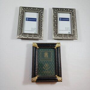 Vintage Picture Frames Mini Set of 3